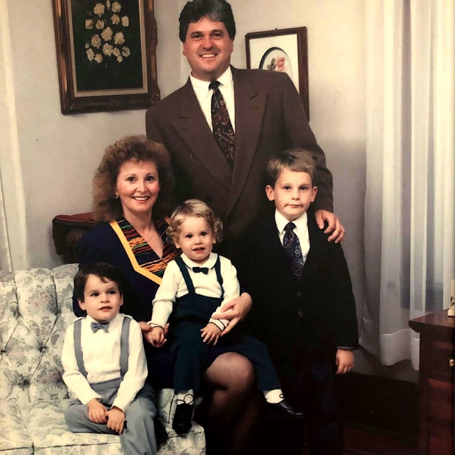 Family portrait, early 1990s